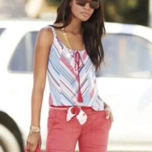 Cabi All Aboard Nautical Patriotic Tank Top